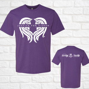 Youth NEW Justice for Sierah T-Shirt